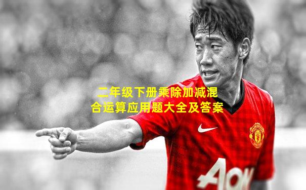 二年级下册乘除加减混合运算应用题大全及答案