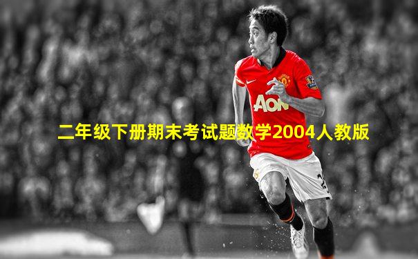 二年级下册期末考试题数学2004人教版
