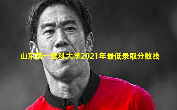 山东第一医科大学2021年最低录取分数线